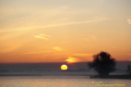 Zonsopgang bij De Lek